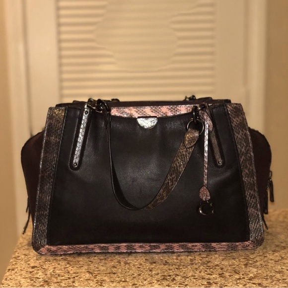 Final Price🎉Coach Dreamer 36 Colorblock Snakeskin - Picture 3 of 13